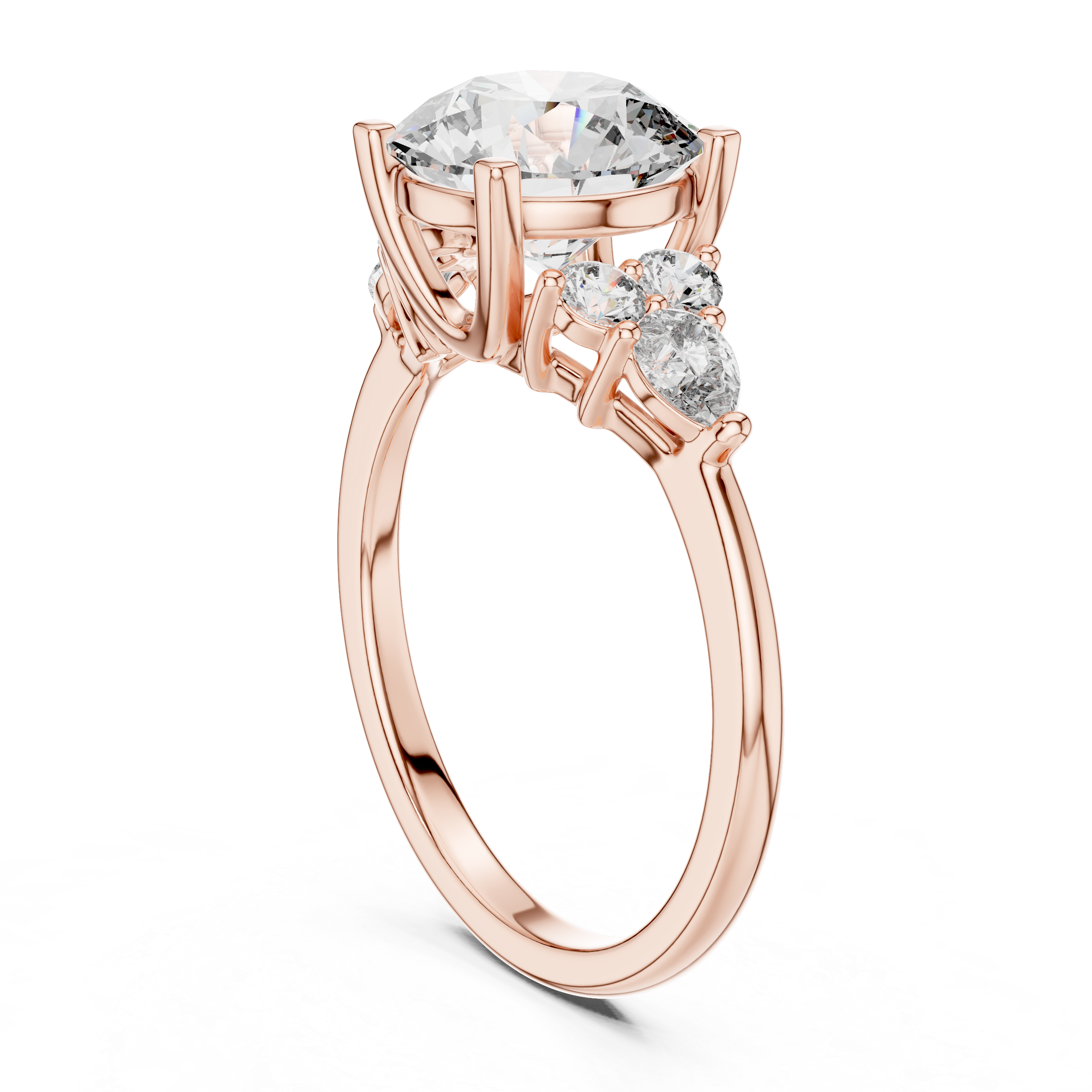 Sparkling Halo Lab grown diamond Ring