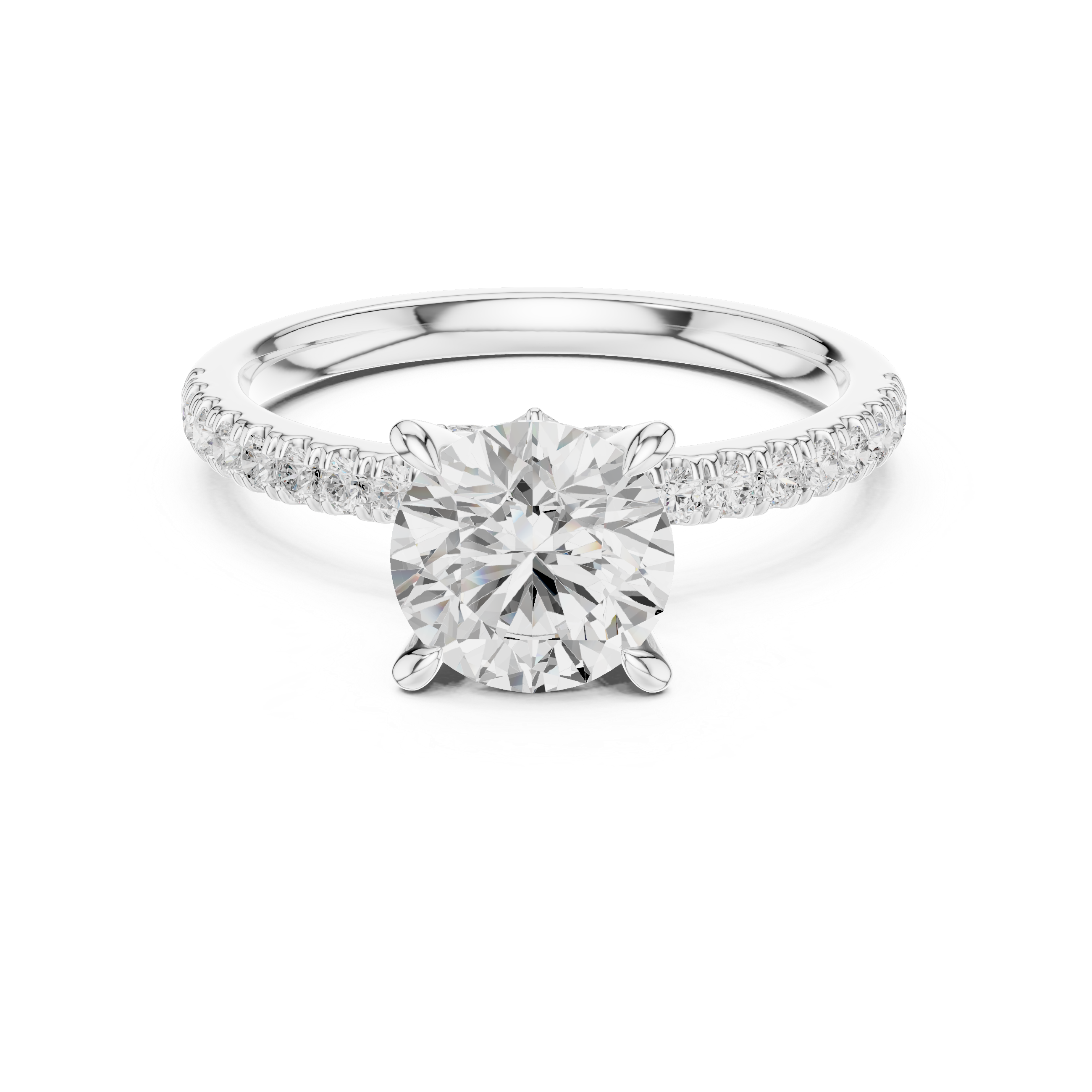 1.3 ct Round & Marquise Diamond Lab Grown Diamond Ring