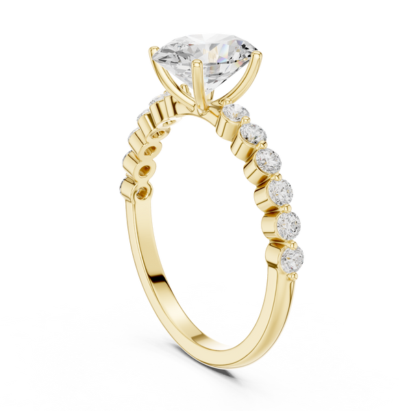 1 ct Pear SolitaireLab Grown Diamond Ring