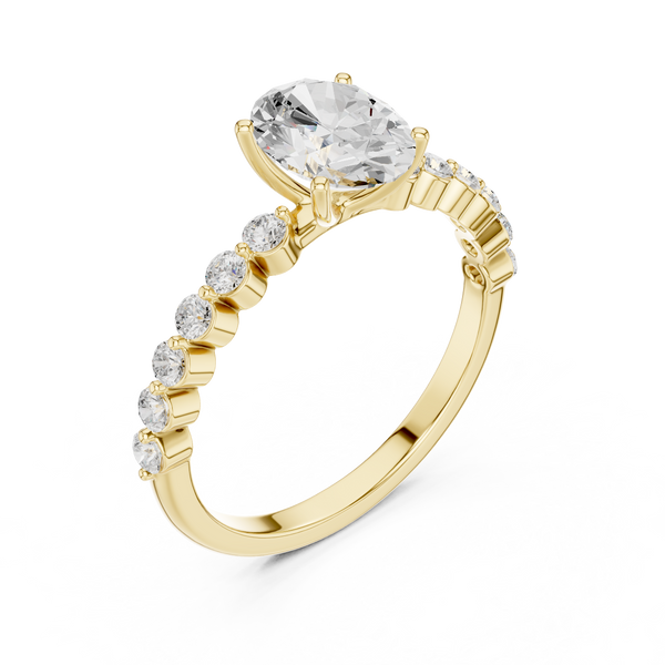 1 ct Pear SolitaireLab Grown Diamond Ring