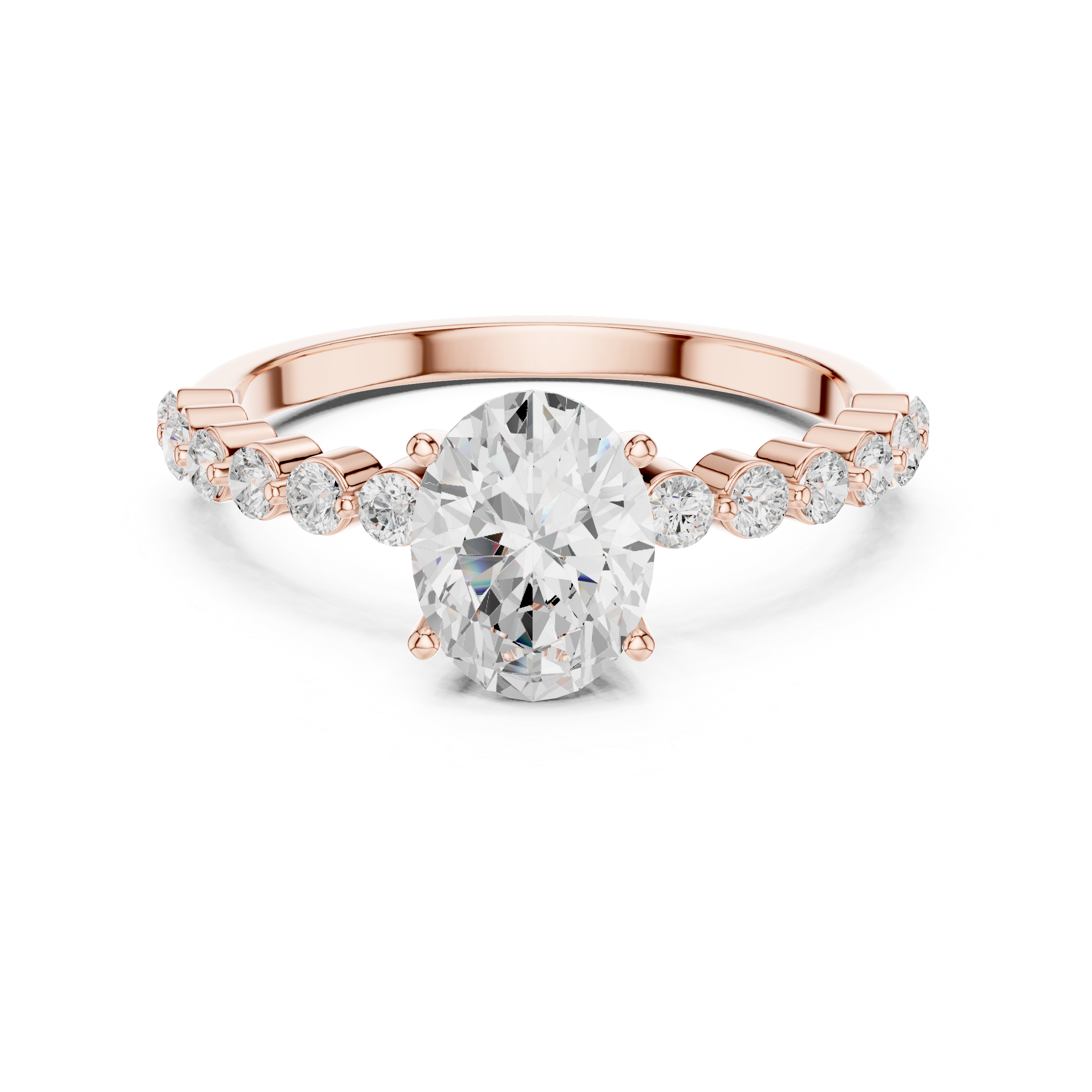 1 ct Pear SolitaireLab Grown Diamond Ring