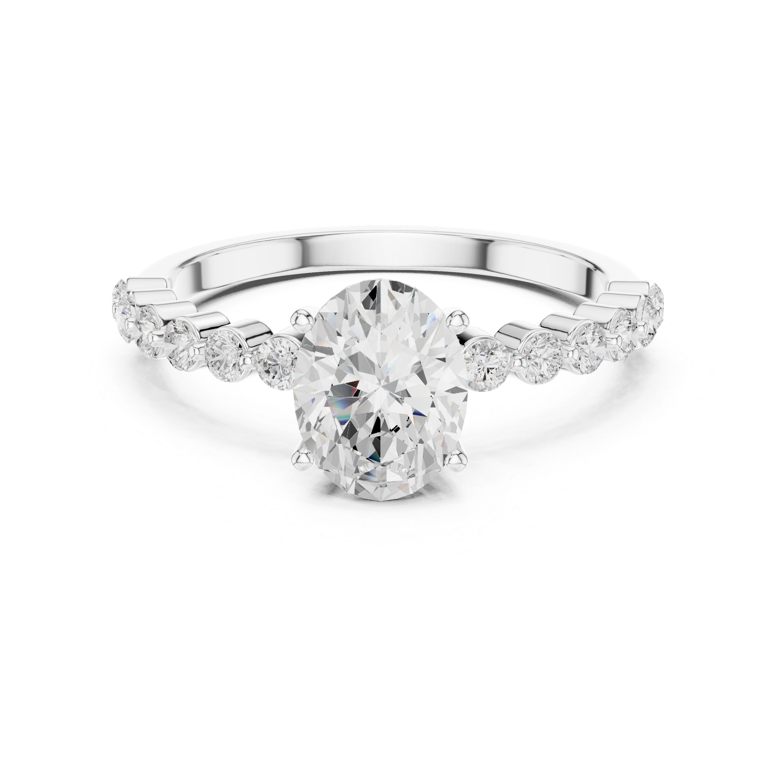 1 ct Pear SolitaireLab Grown Diamond Ring