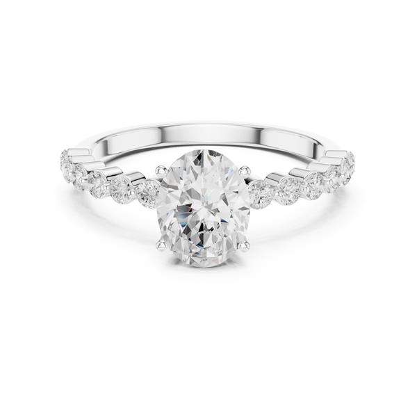 1 ct Pear SolitaireLab Grown Diamond Ring
