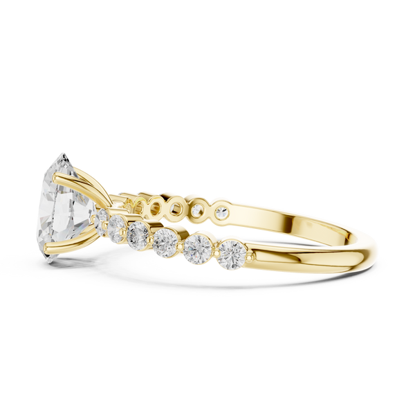 1 ct Pear SolitaireLab Grown Diamond Ring