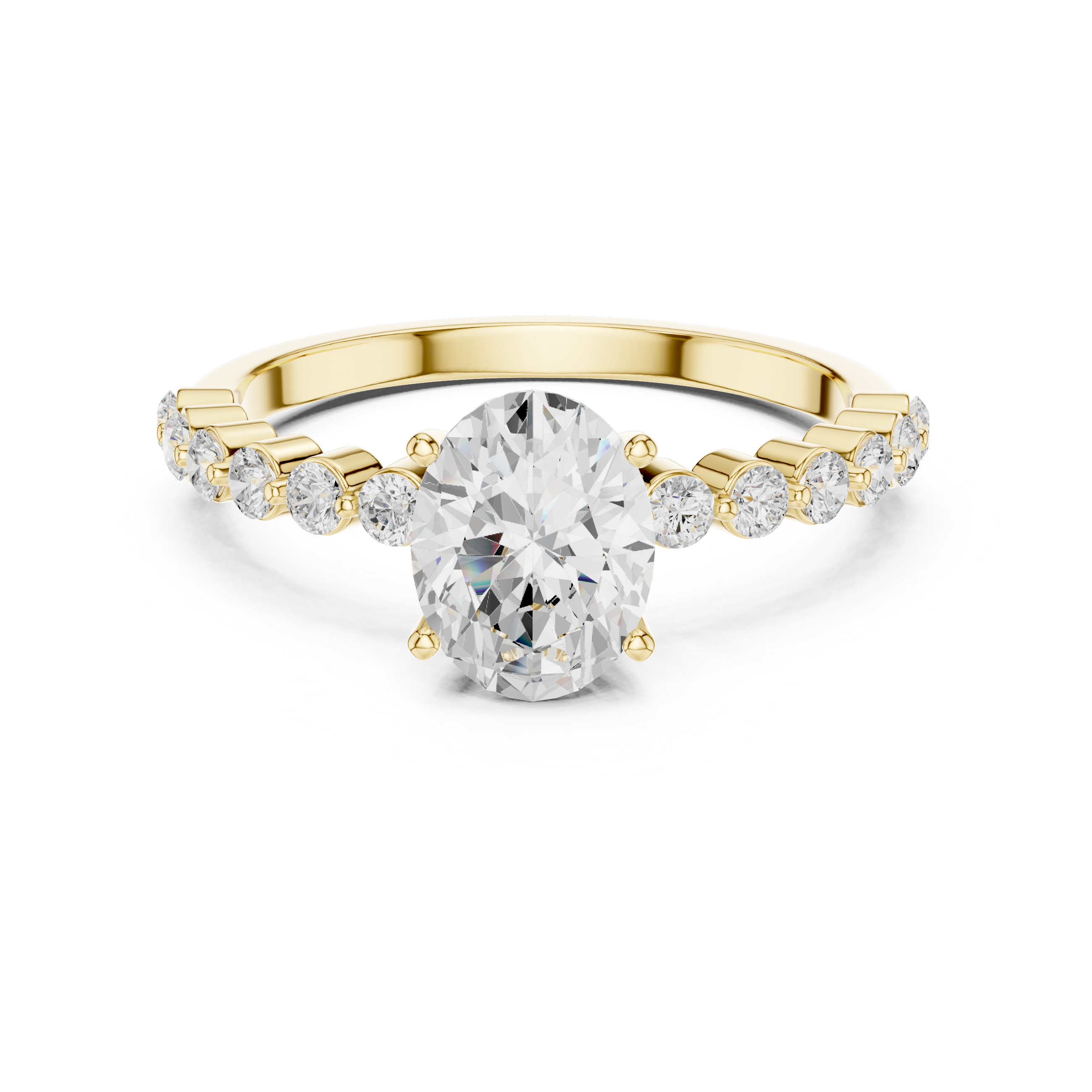 1 ct Pear SolitaireLab Grown Diamond Ring