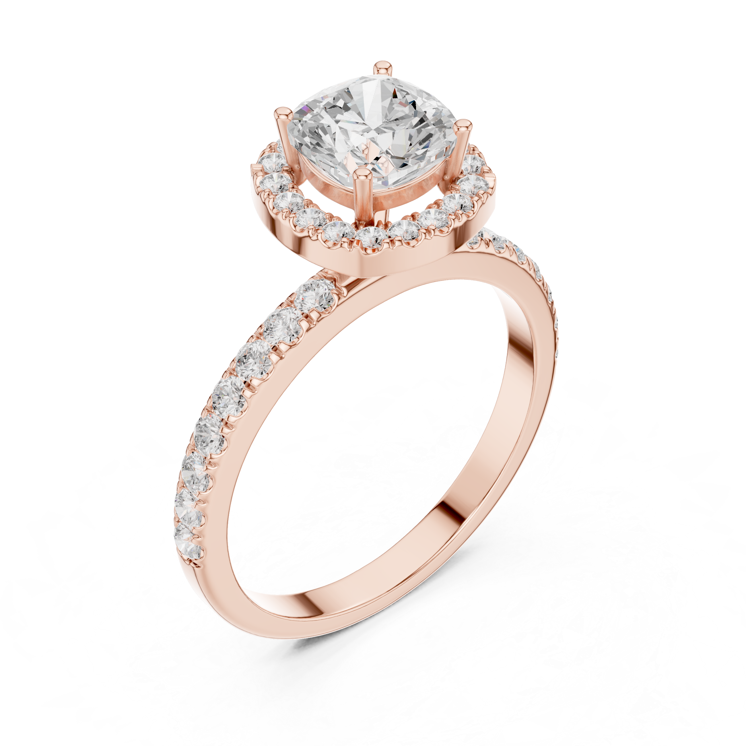 0.8 ct Round Brilliant Lab Grown Diamond Lab Grown Diamond Ring