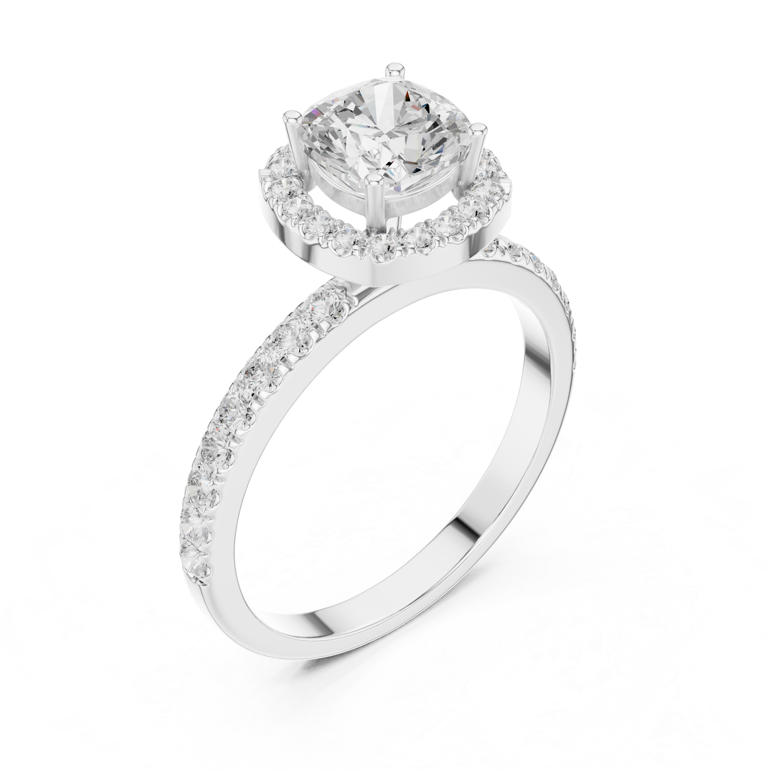 0.8 ct Round Brilliant Lab Grown Diamond Lab Grown Diamond Ring