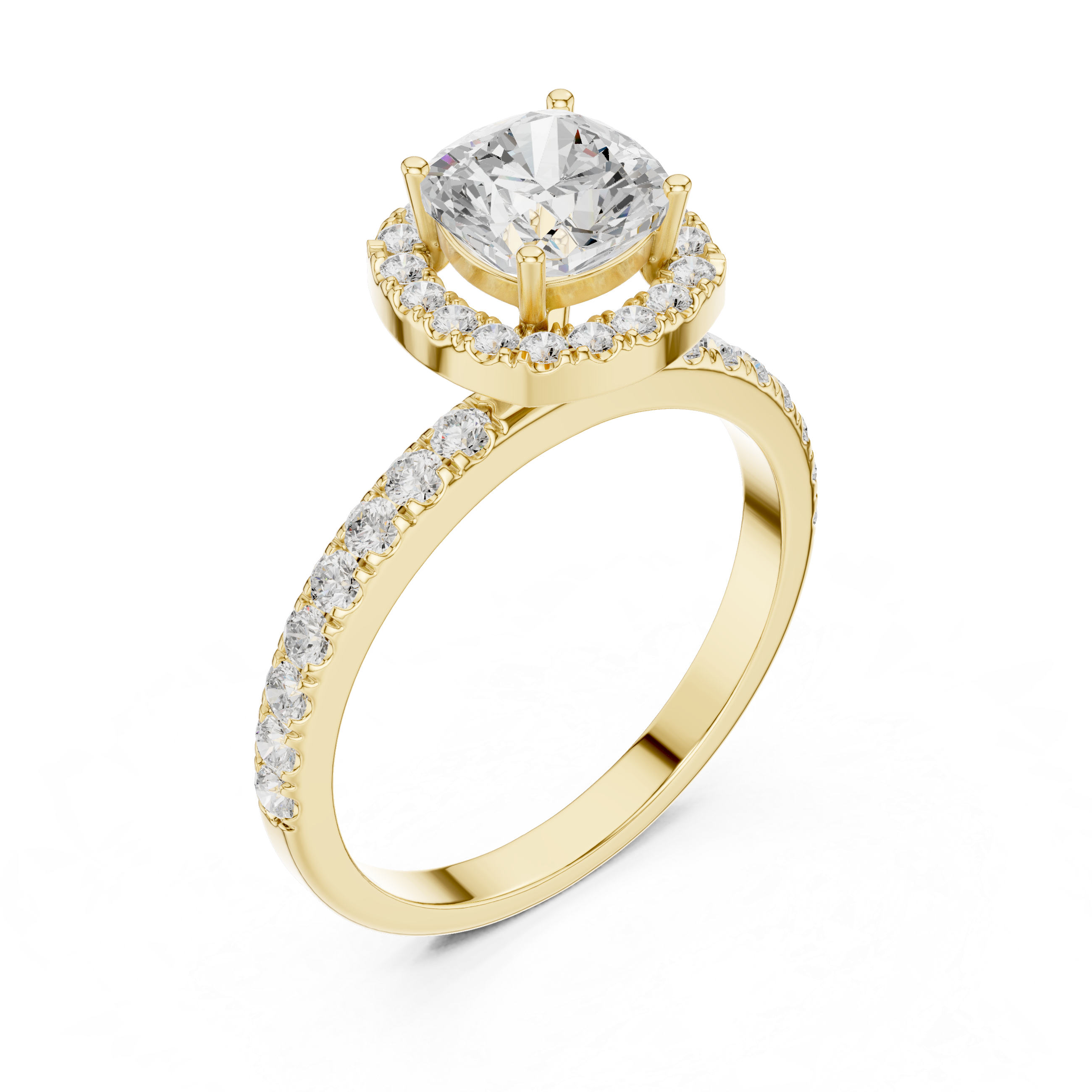 0.8 ct Round Brilliant Lab Grown Diamond Lab Grown Diamond Ring