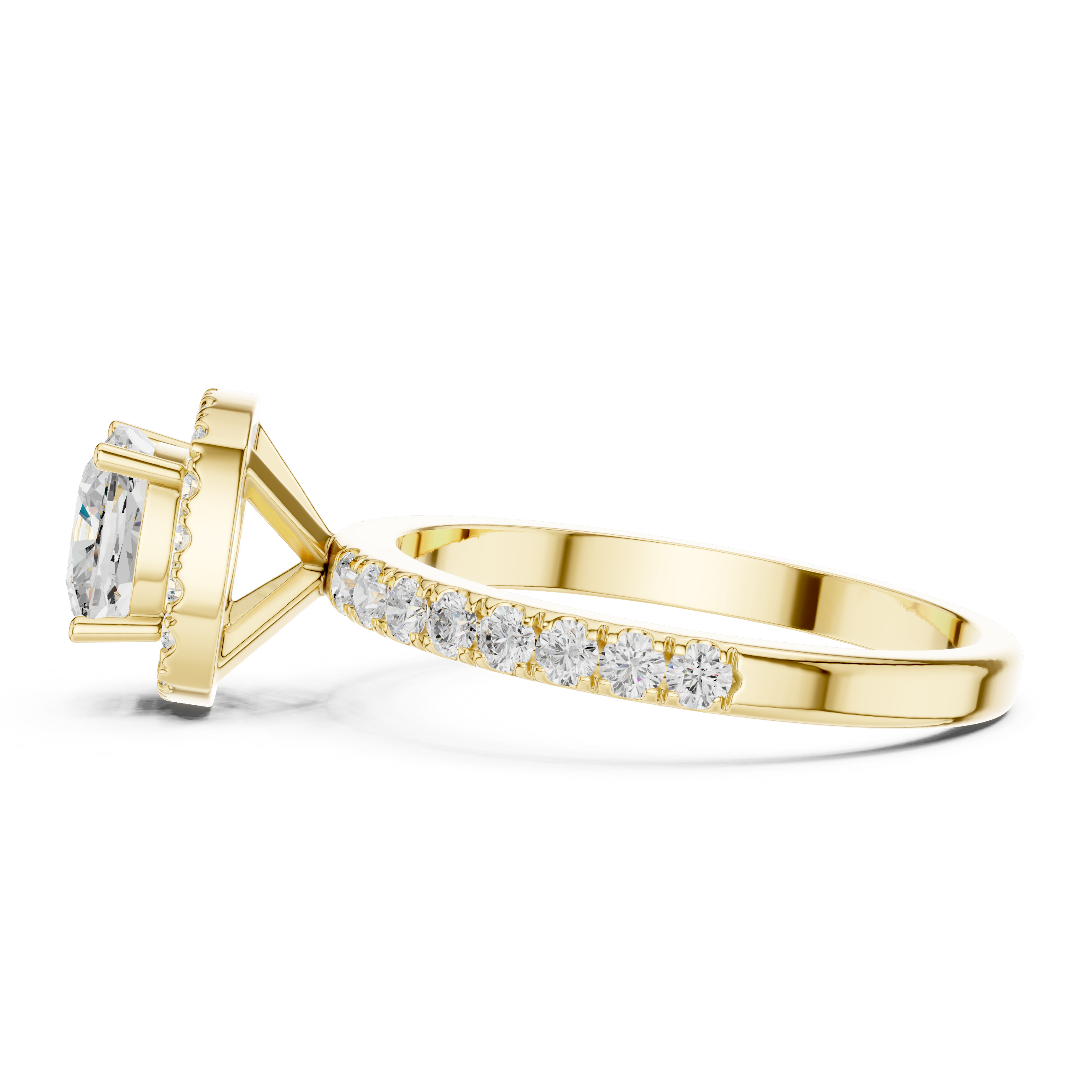 0.8 ct Round Brilliant Lab Grown Diamond Lab Grown Diamond Ring