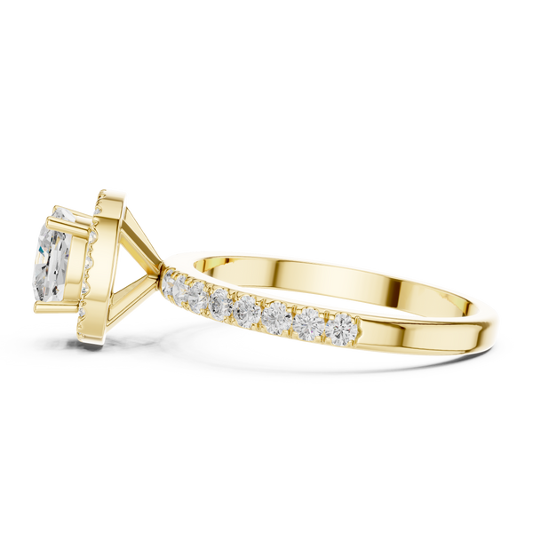 0.8 ct Round Brilliant Lab Grown Diamond Lab Grown Diamond Ring