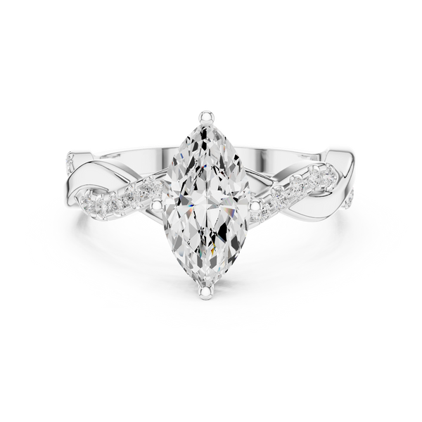 Eternal Radiance Round Lab Grown Diamond Ring
