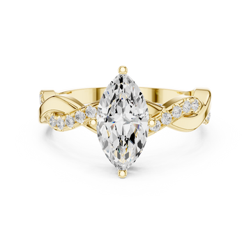Eternal Radiance Round Lab Grown Diamond Ring