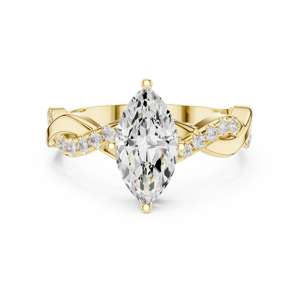 Eternal Radiance Round Lab Grown Diamond Ring