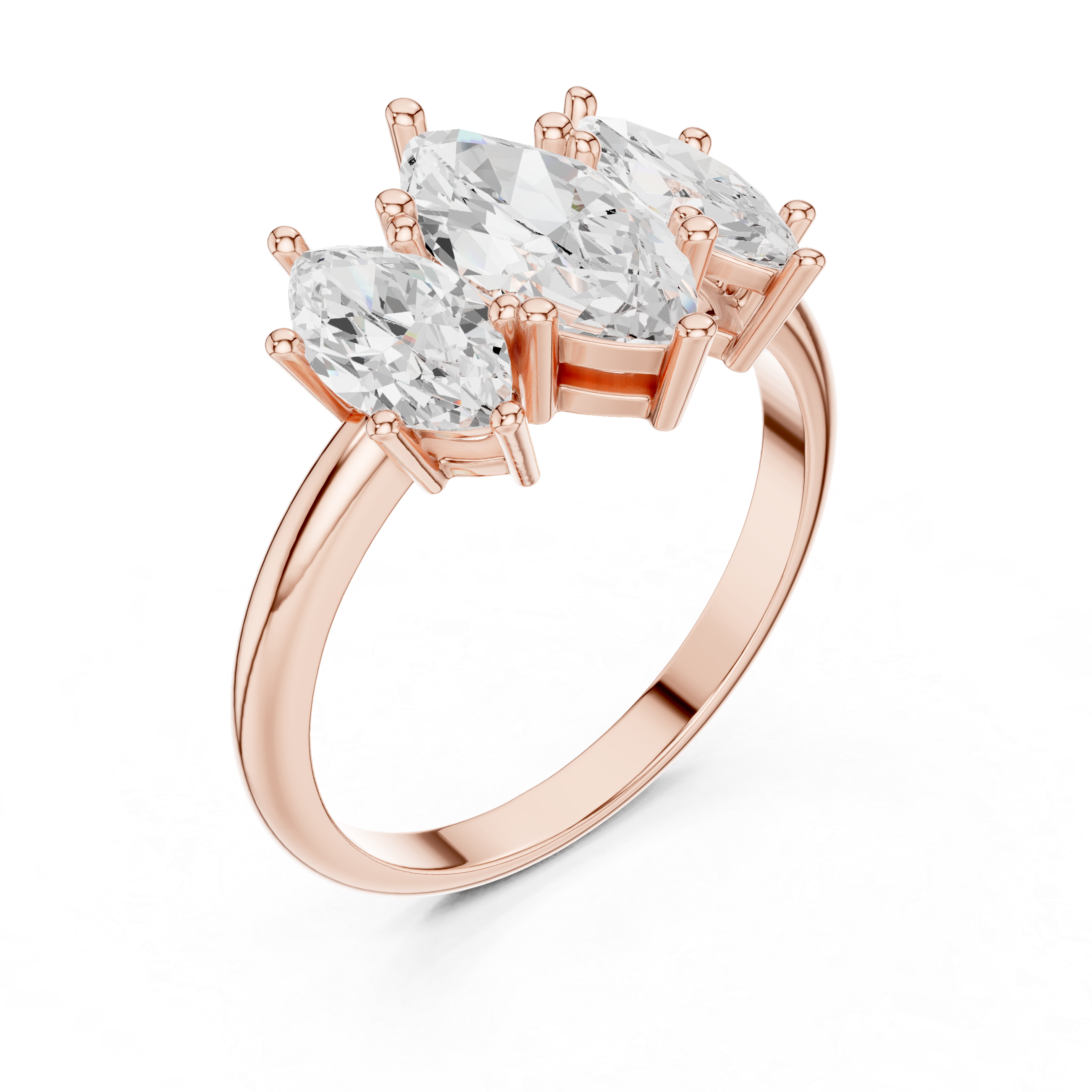 Marquise Diamond Aura Lab Grown Diamond Ring