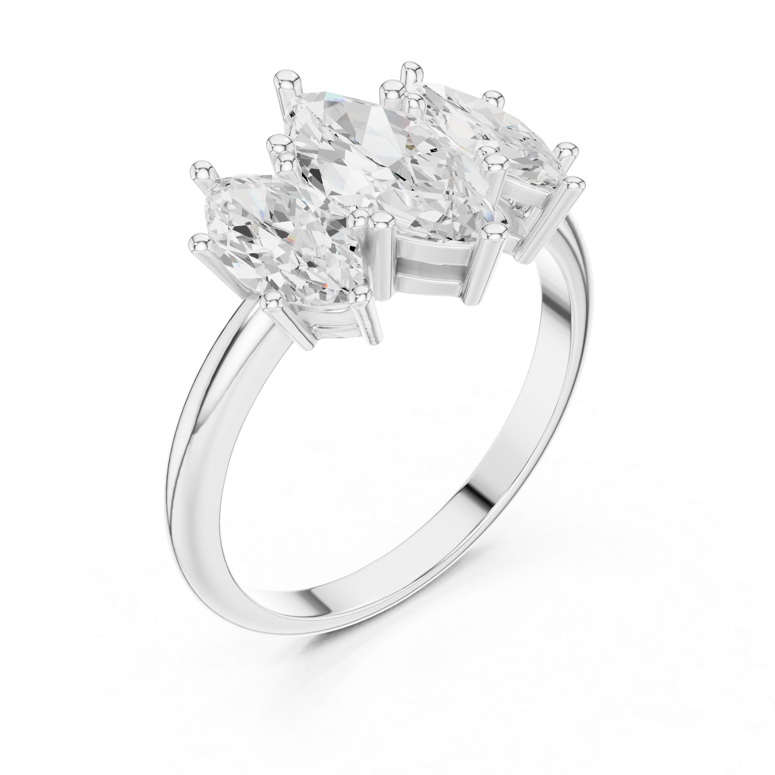 Marquise Diamond Aura Lab Grown Diamond Ring
