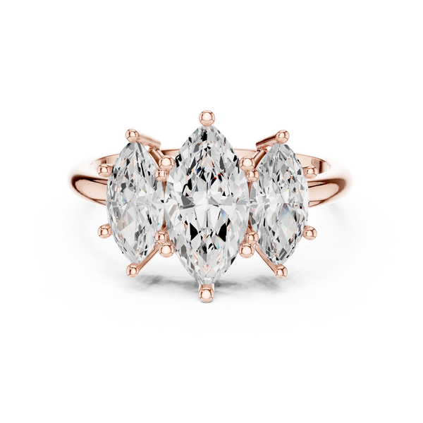 Marquise Diamond Aura Lab Grown Diamond Ring