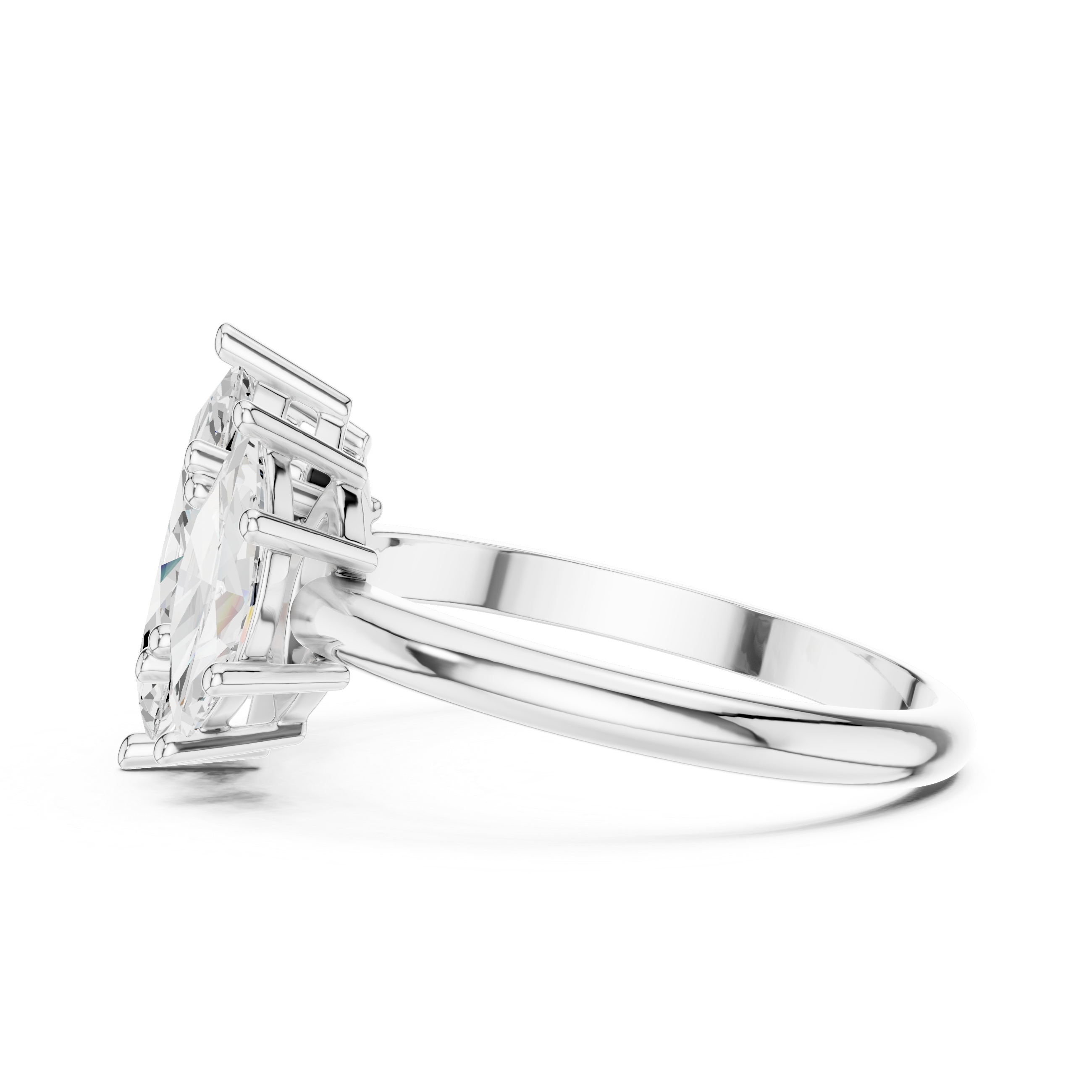 Marquise Diamond Aura Lab Grown Diamond Ring