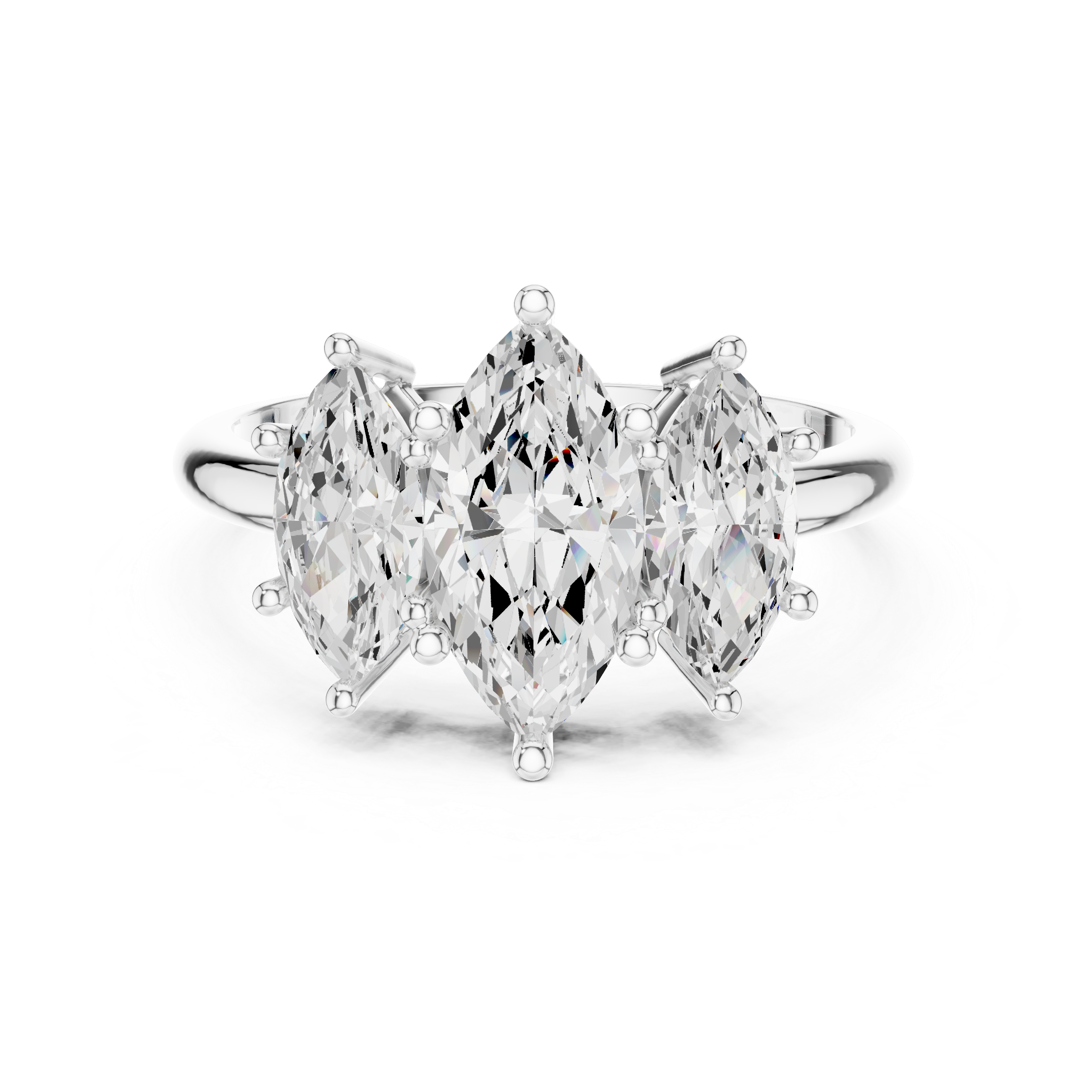Marquise Diamond Aura Lab Grown Diamond Ring