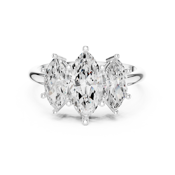 Marquise Diamond Aura Lab Grown Diamond Ring