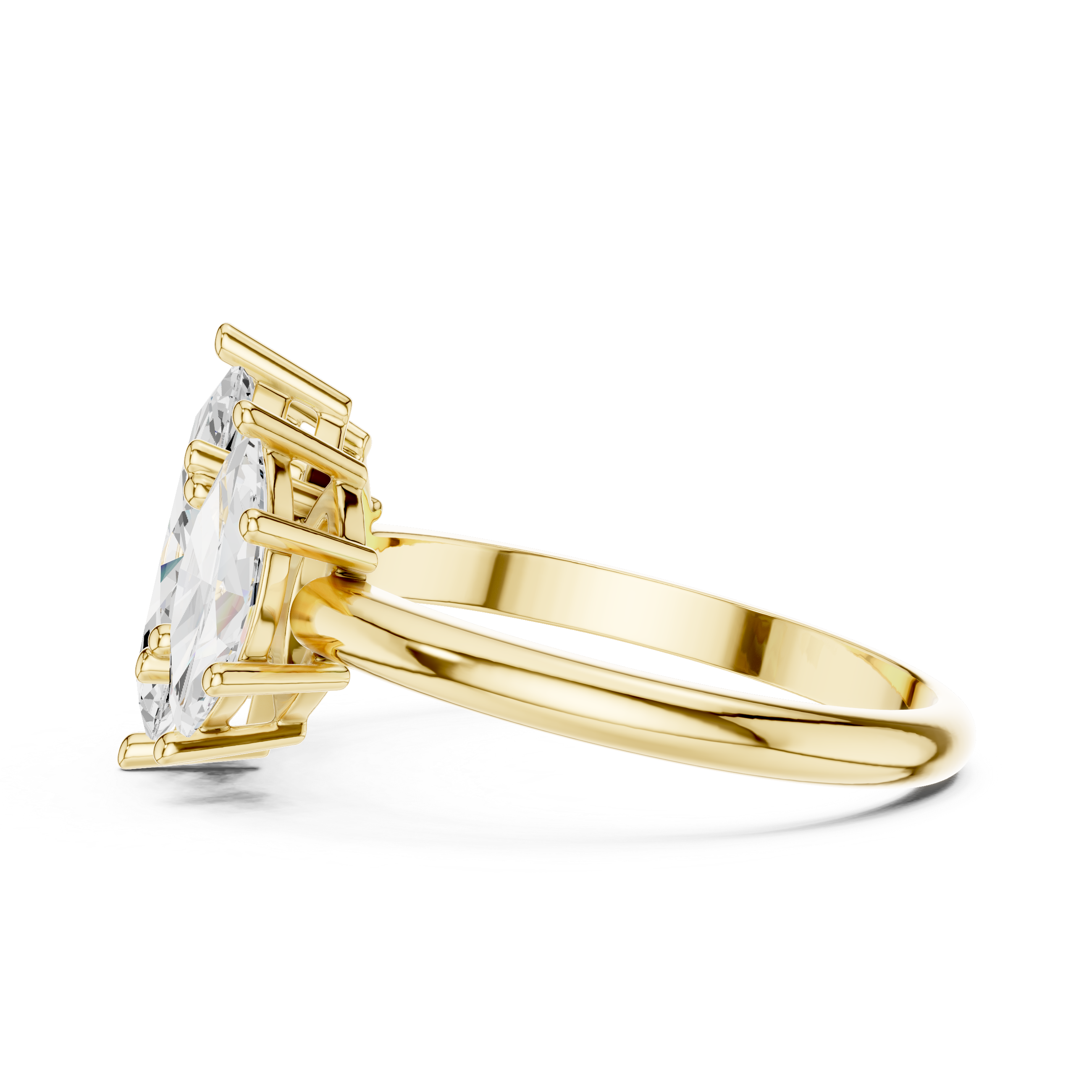 Marquise Diamond Aura Lab Grown Diamond Ring