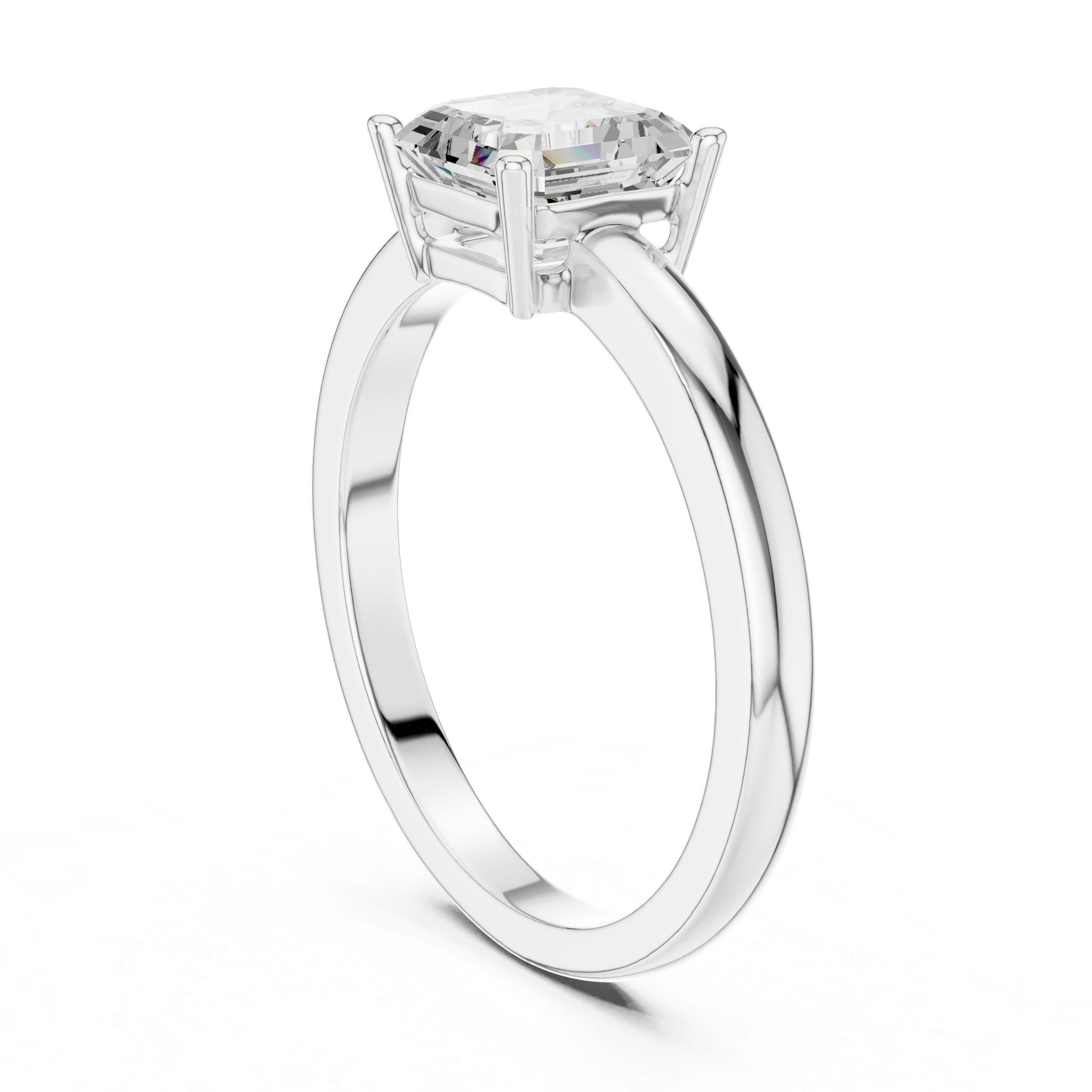 Timeless 0.8ct Round Solitaire Lab Grown Diamond Ring