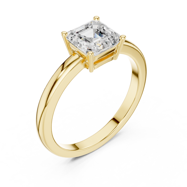 Timeless 0.8ct Round Solitaire Lab Grown Diamond Ring