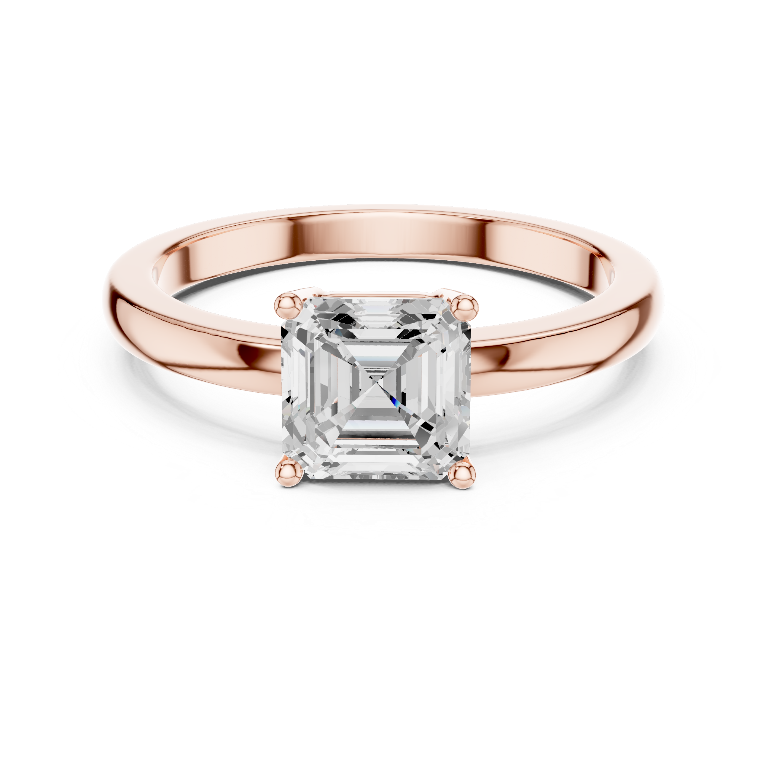 Timeless 0.8ct Round Solitaire Lab Grown Diamond Ring