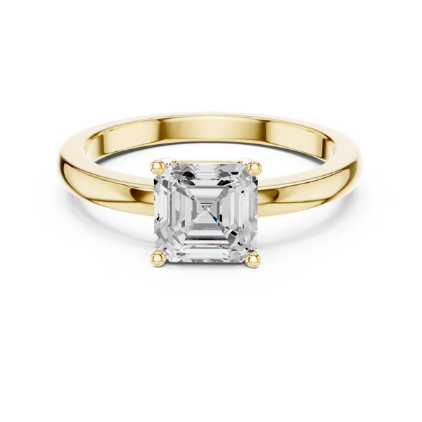 Timeless 0.8ct Round Solitaire Lab Grown Diamond Ring