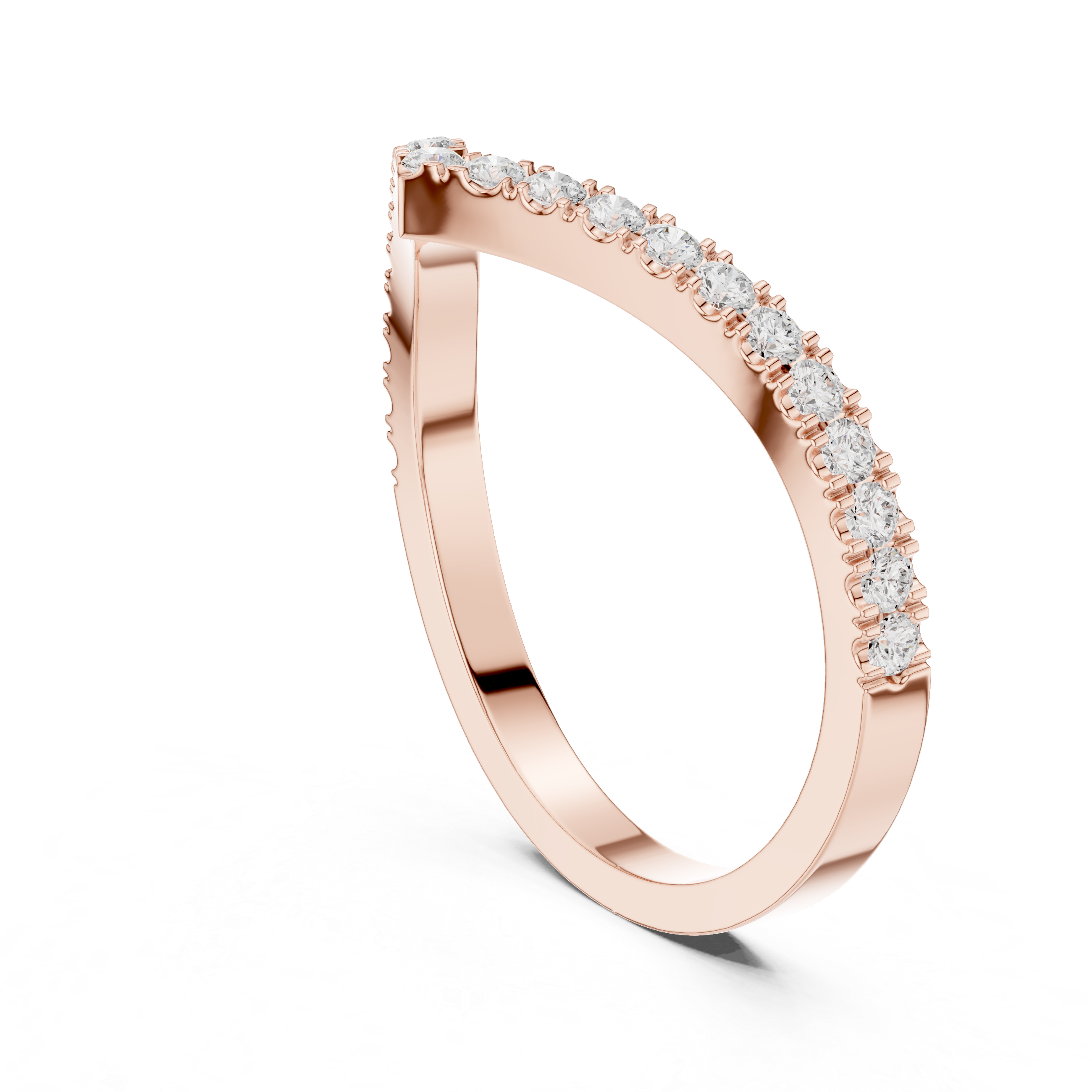 Timeless Round Cut Diamond Lab Grown Diamond Ring