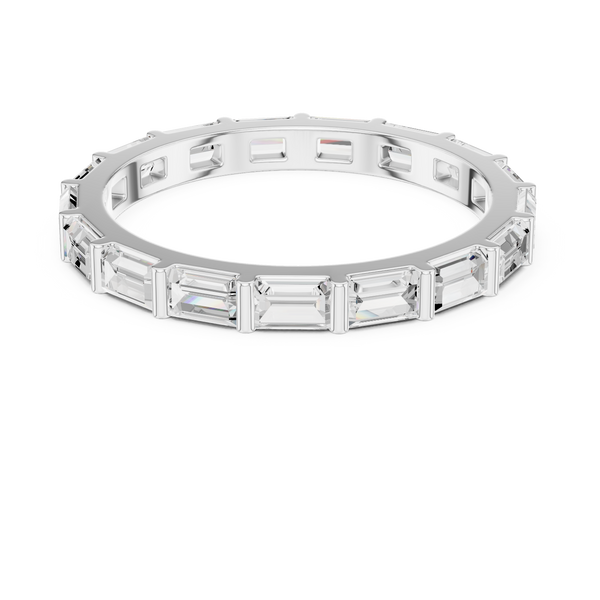 Baguette Diamond Eternity Lab Grown Diamond Ring