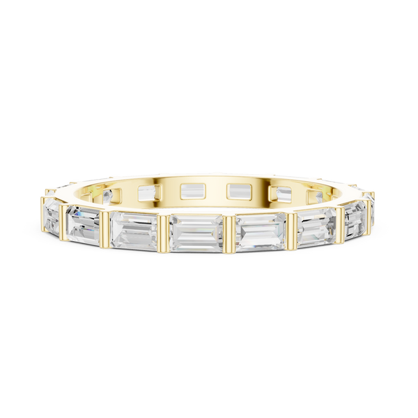 Baguette Diamond Eternity Lab Grown Diamond Ring