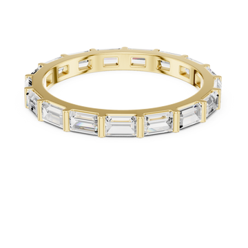 Baguette Diamond Eternity Lab Grown Diamond Ring
