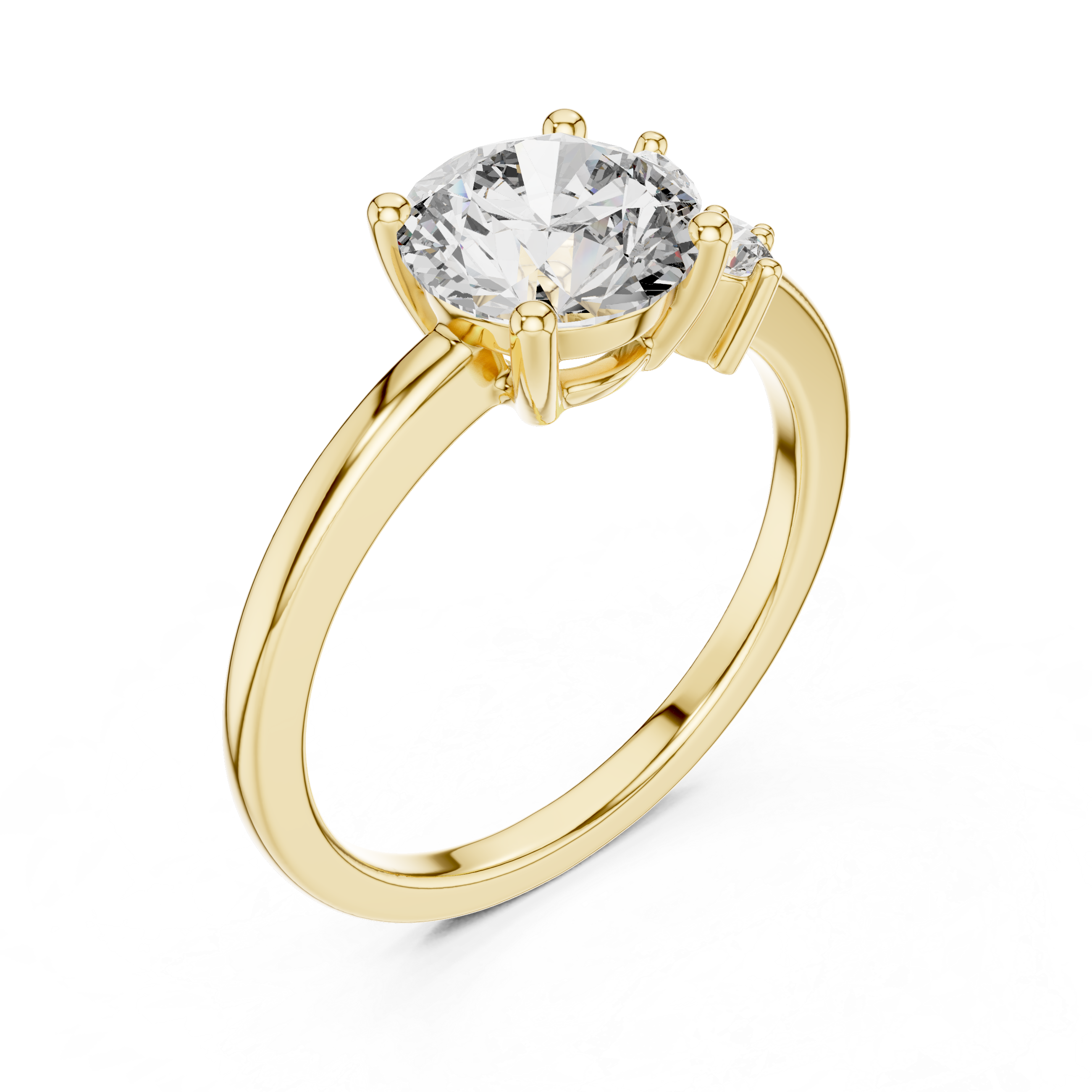 Zenith Peak Lab Grown Diamond Chevron Ring
