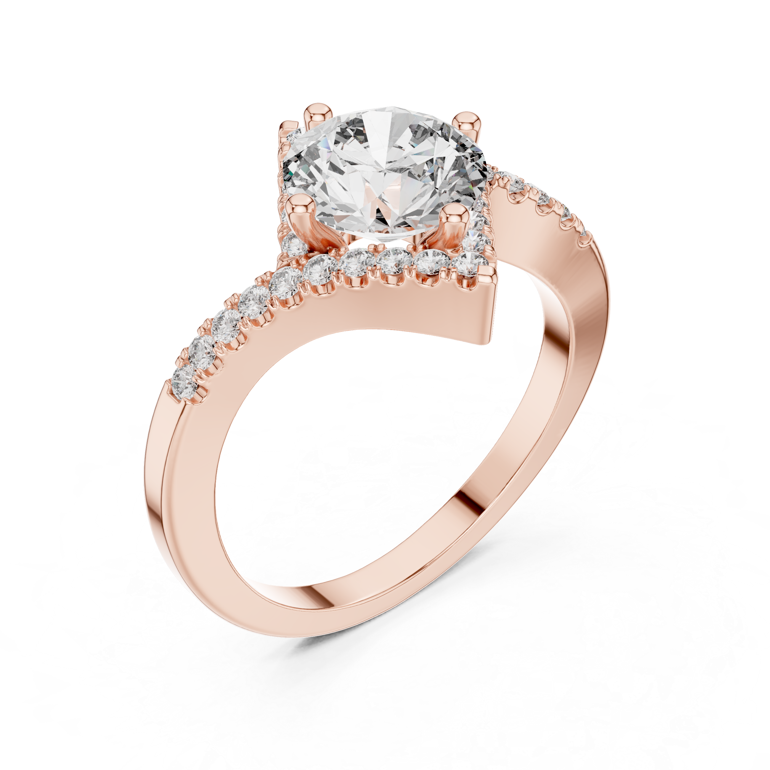 Absolute Bliss Lab Grown Diamond Modern Ring