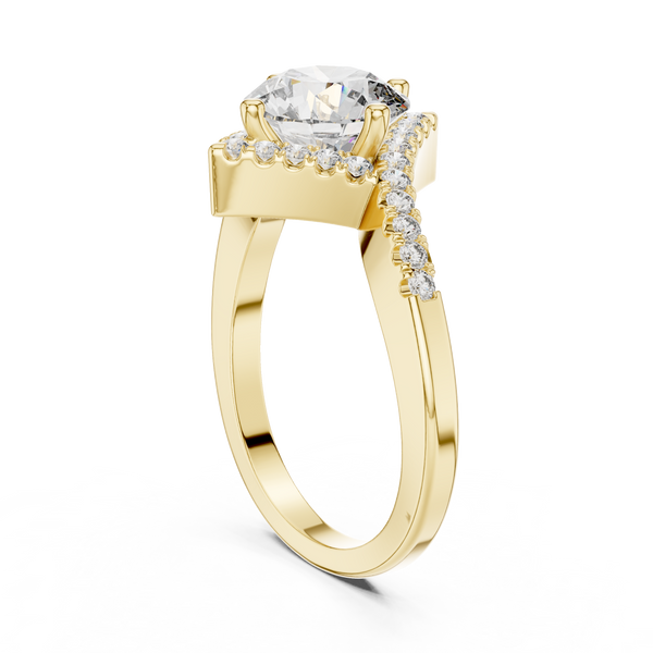 Absolute Bliss Lab Grown Diamond Modern Ring