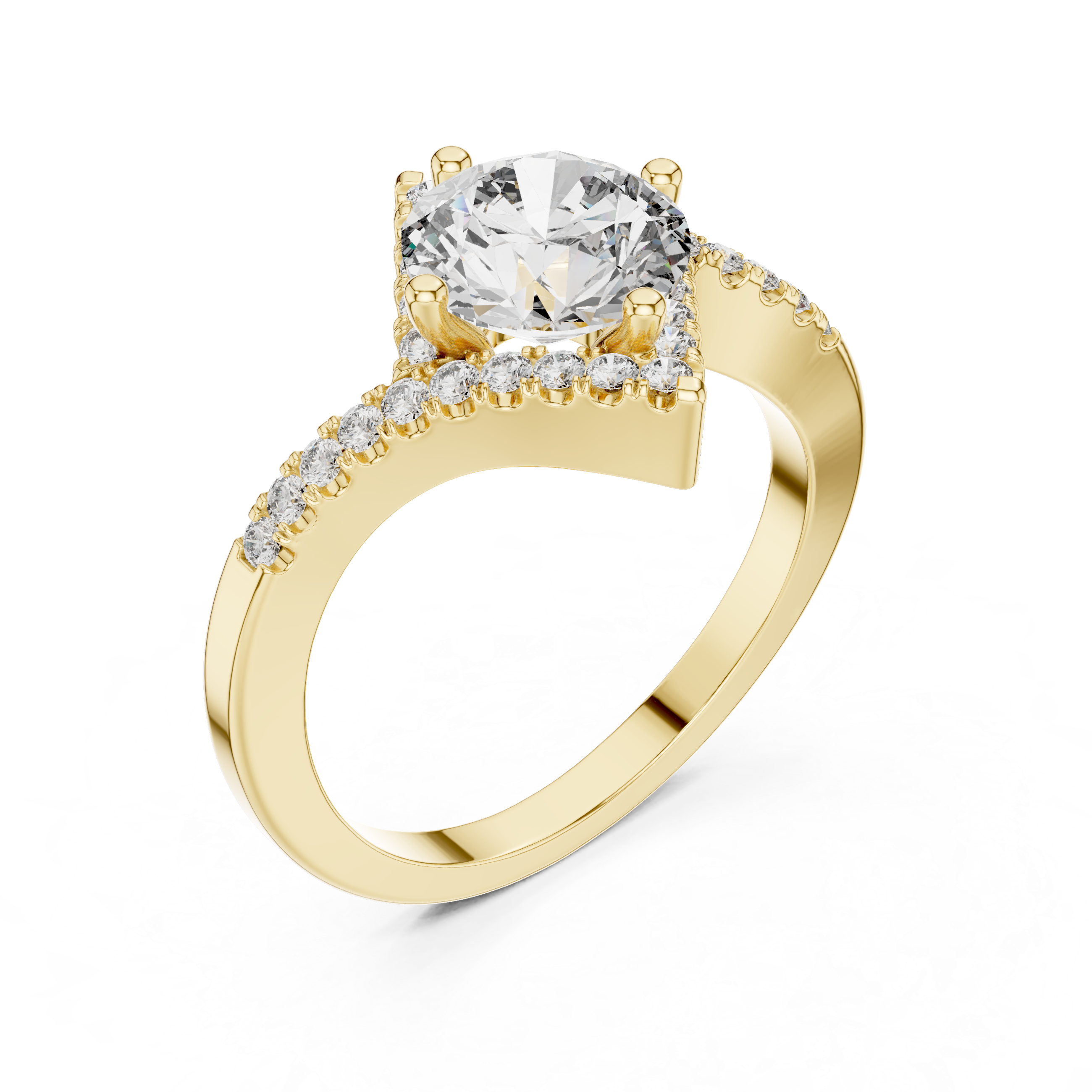 Absolute Bliss Lab Grown Diamond Modern Ring