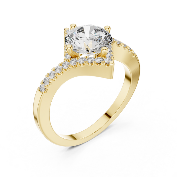 Absolute Bliss Lab Grown Diamond Modern Ring