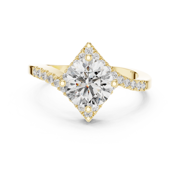 Absolute Bliss Lab Grown Diamond Modern Ring