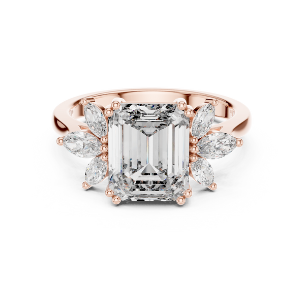 Oasis Bloom Bright Lab Grown Diamond Oval Ring