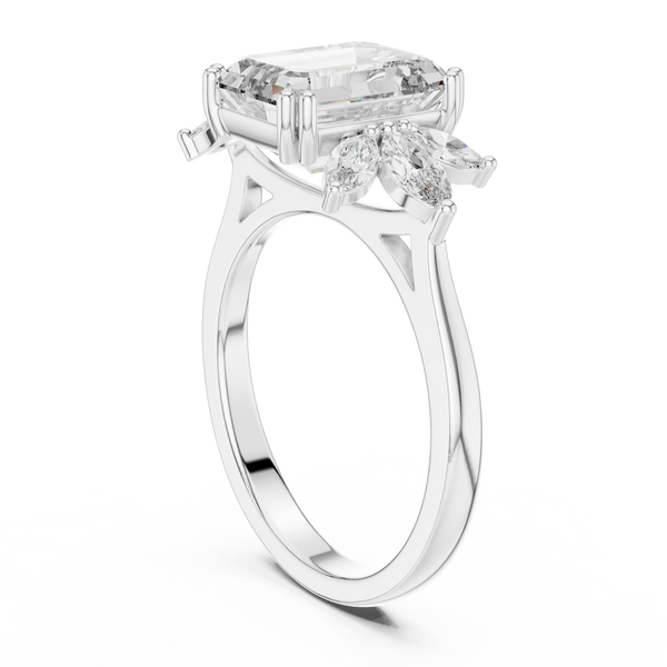 Oasis Bloom Lab Grown Diamond Oval Ring