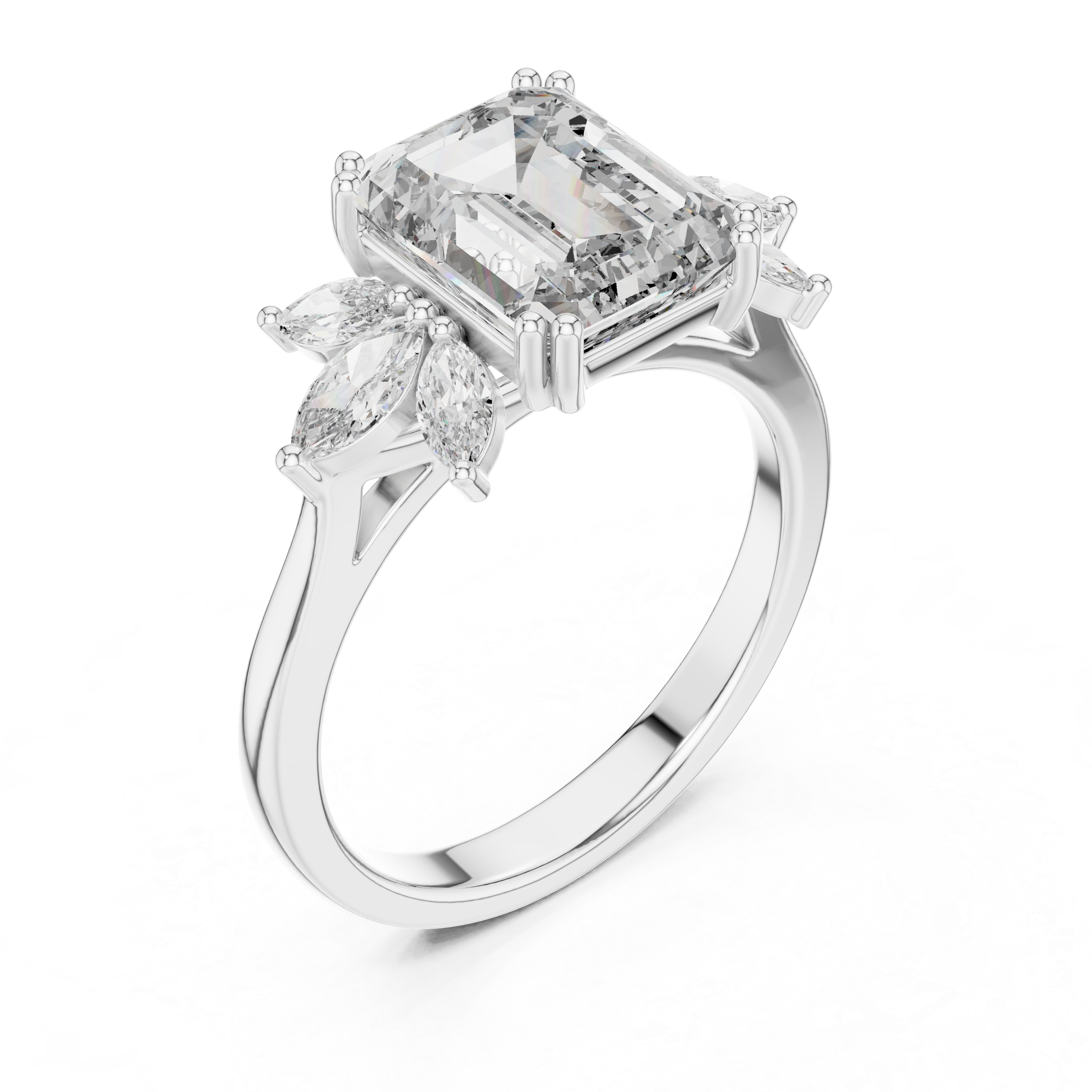 Oasis Bloom Lab Grown Diamond Oval Ring