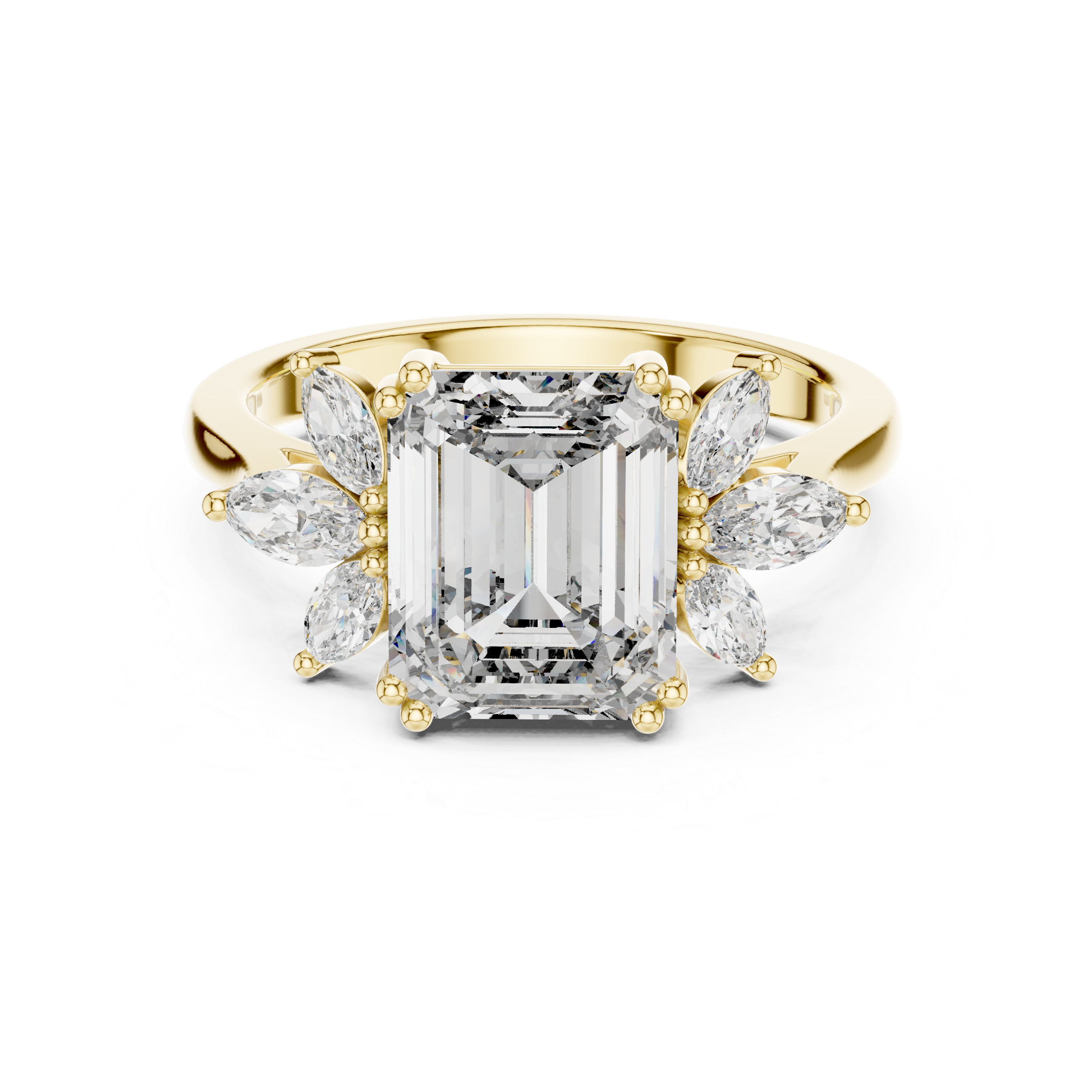 Oasis Bloom Lab Grown Diamond Oval Ring
