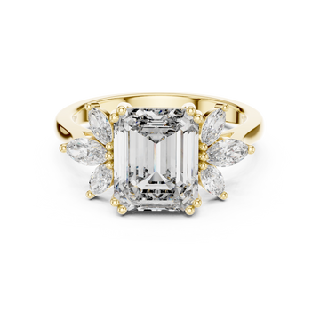 Oasis Bloom Lab Grown Diamond Oval Ring