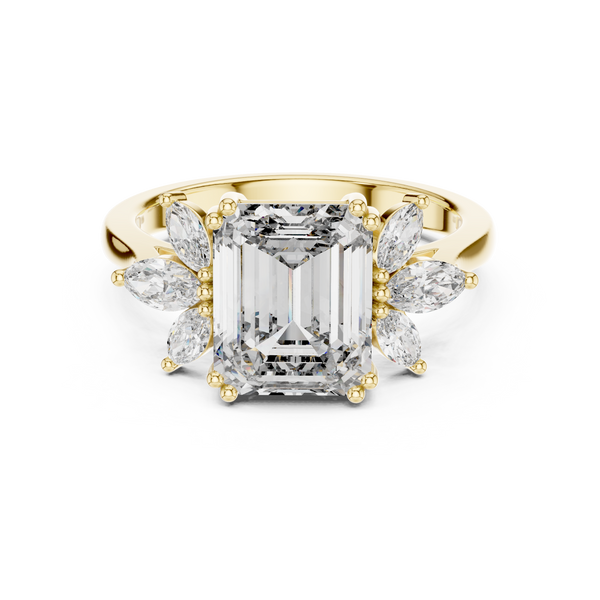 Oasis Bloom Lab Grown Diamond Oval Ring