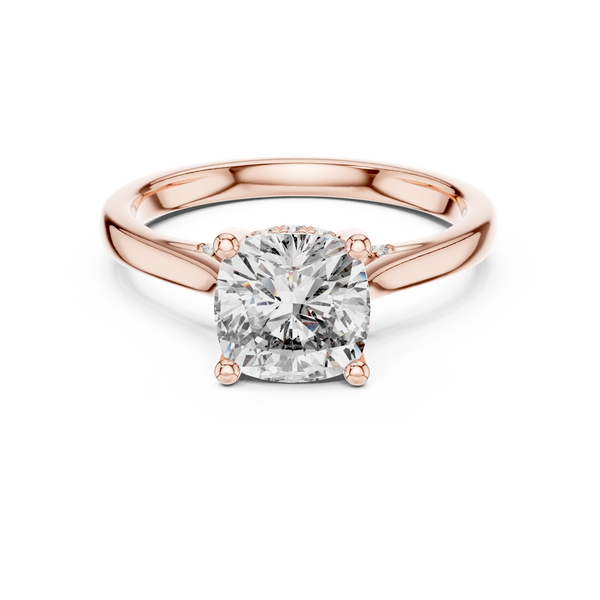 Arctic Mirror Lab Grown Diamond Emerald Ring