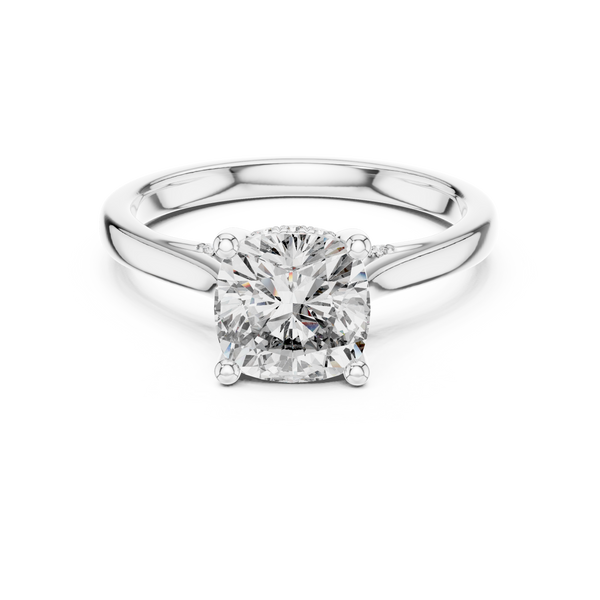 Arctic Mirror Lab Grown Diamond Emerald Ring