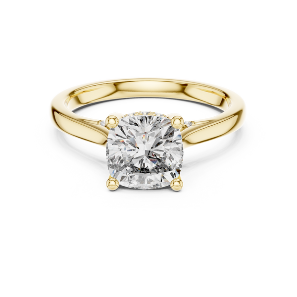 Arctic Mirror Lab Grown Diamond Emerald Ring