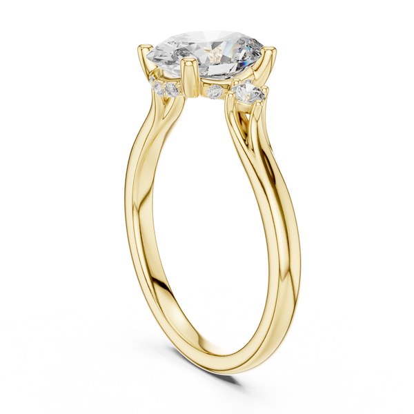 Mystic Arc Lab Grown Diamond Tiara Ring
