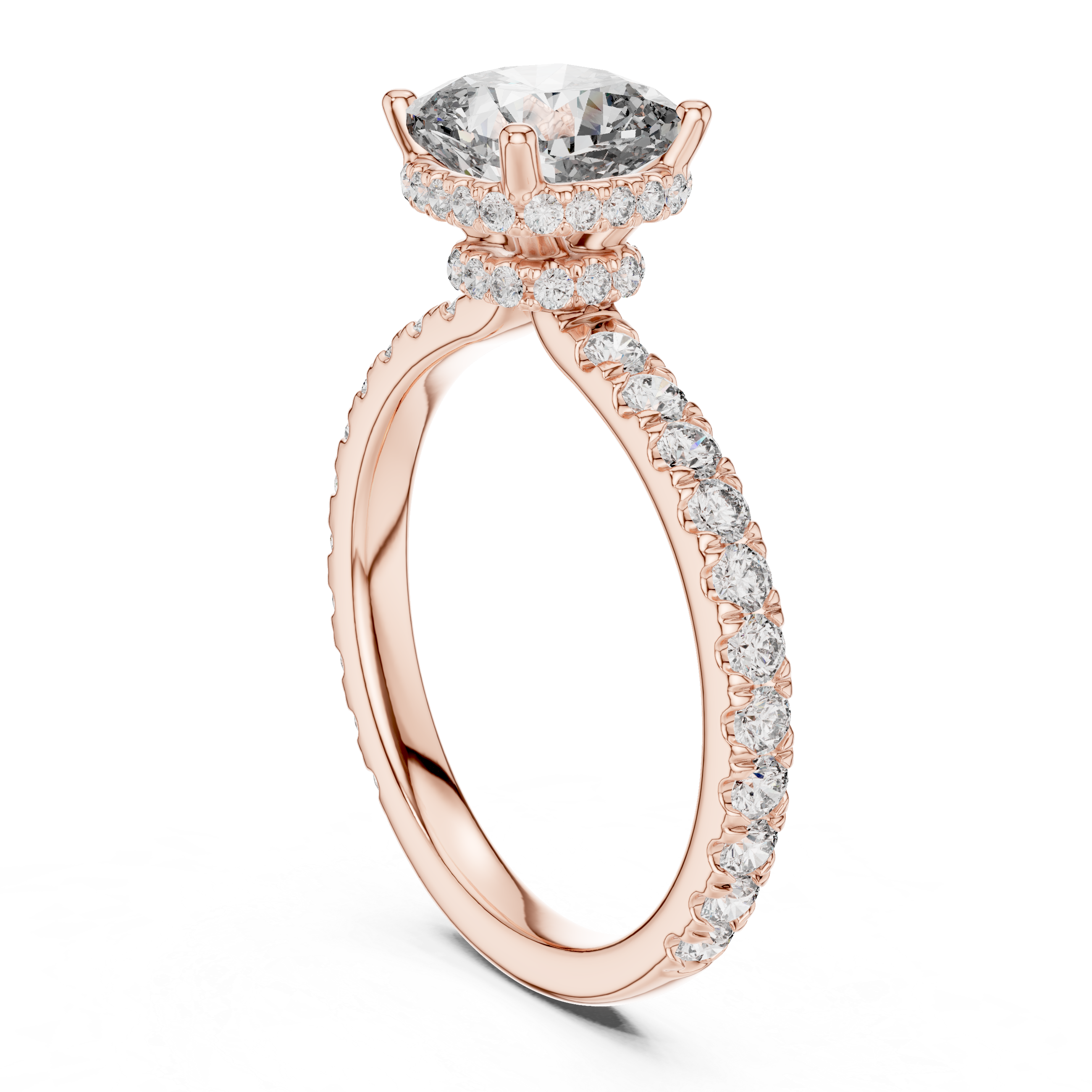 Ocean Breeze Lab Grown Diamond Scalloped Ring