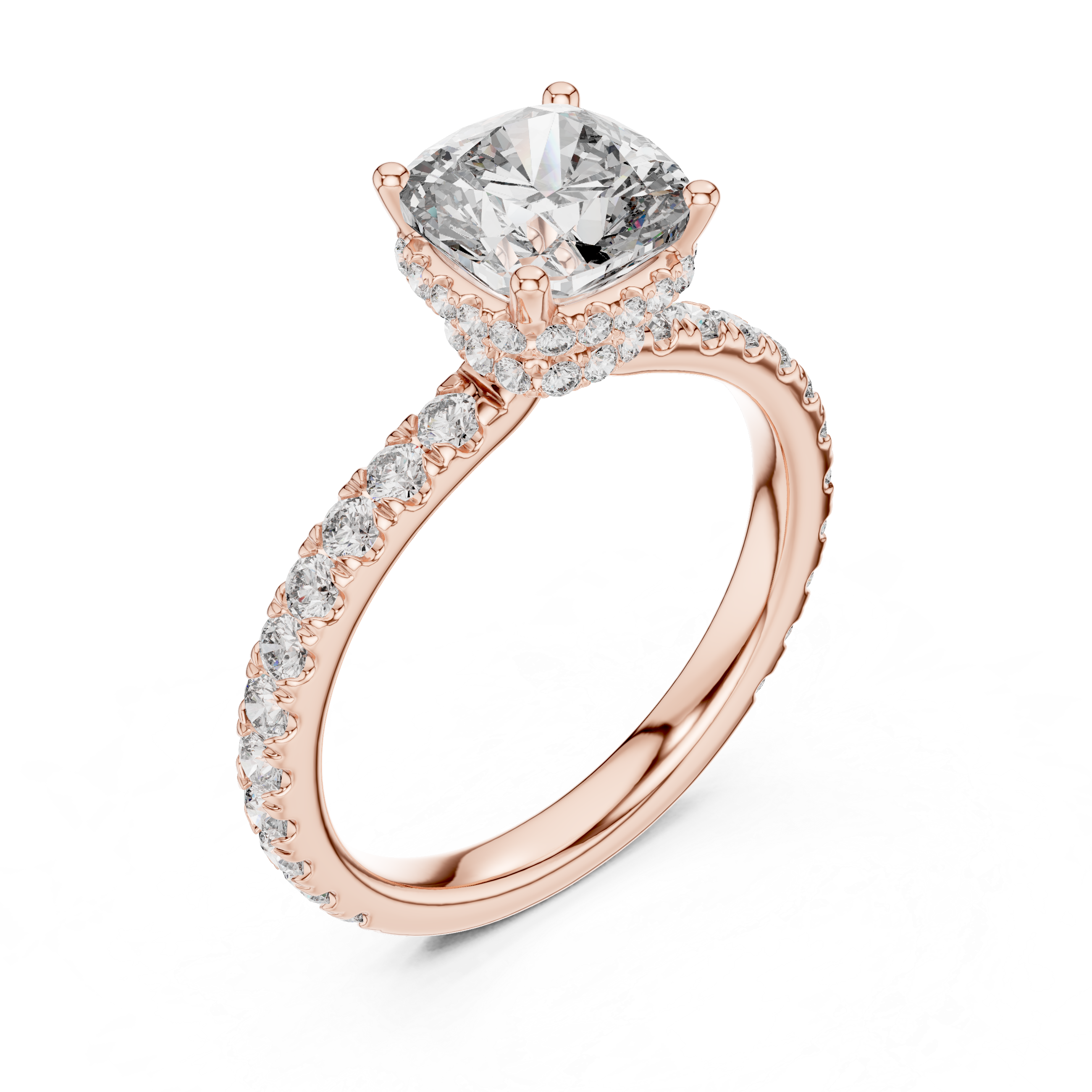 Ocean Breeze Lab Grown Diamond Scalloped Ring